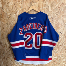 Carregar imagem no visualizador da galeria, Camiseta New York Rangers 2011/12 Home Chris Kreider #20 Reebok Vintage - XL/XXL
