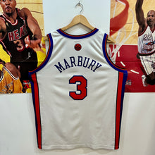 Load image into Gallery viewer, Camiseta New York Knicks Home 2003-04 Stephon Marbury #3 Champion Vintage - XL/XXL
