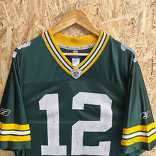 Load image into Gallery viewer, Camiseta Green Bay Packers 2008 Home Aaron Rodgers #12 Reebok - S/M
