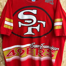 Carregar imagem no visualizador da galeria, Camiseta San Francisco 49ers 1994 Salem Sportswear Vintage - XL/XXL
