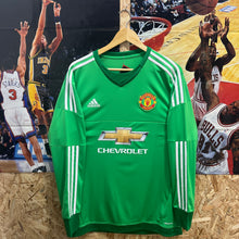 Carregar imagem no visualizador da galeria, Camiseta Portero Manchester United 2015-16 Home Adidas - L/XL
