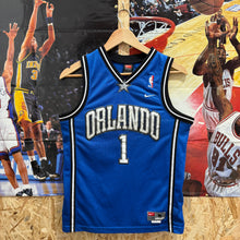 Load image into Gallery viewer, Camiseta Orlando Magic Road 2000/04 Tracy McGrady #1 Nike Vintage - M YOUTH
