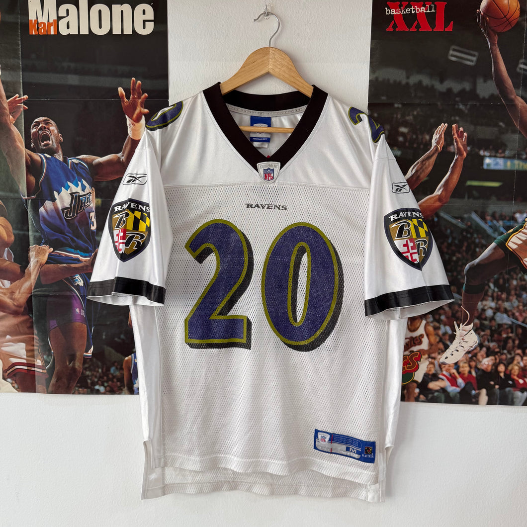 Camiseta Baltimore Ravens 2004/06 Road Ed Reed #20 Reebok Vintage - M/L