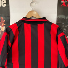 Cargar imagen en el visor de la galería, Camiseta AC Milan 1997-98 Home Lotto Vintage - L/XL
