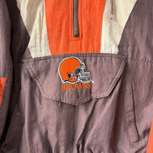 Cargar imagen en el visor de la galería, Pullover Cleveland Browns Mid 90’s Starter Vintage - XS/S
