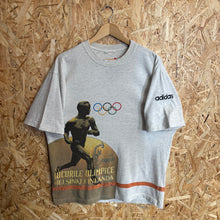 Carregar imagem no visualizador da galeria, Camiseta Adidas Olympic Collection Helsinki 1952 Early 90s Vintage - L/XL
