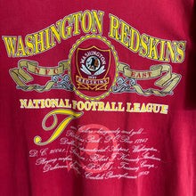 Cargar imagen en el visor de la galería, Camiseta Washington Redskins 1991 Nutmeg Mills Vintage - L/XL

