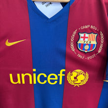 Cargar imagen en el visor de la galería, Camiseta FC Barcelona 2007-08 Home Henry #14 Nike Vintage - S/M

