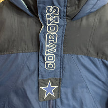 Load image into Gallery viewer, Parka Dallas Cowboys Late 90’s Starter Vintage - L Youth
