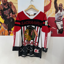 Cargar imagen en el visor de la galería, Camiseta Chicago Blackhawks Starter Vintage 1985 - S/M
