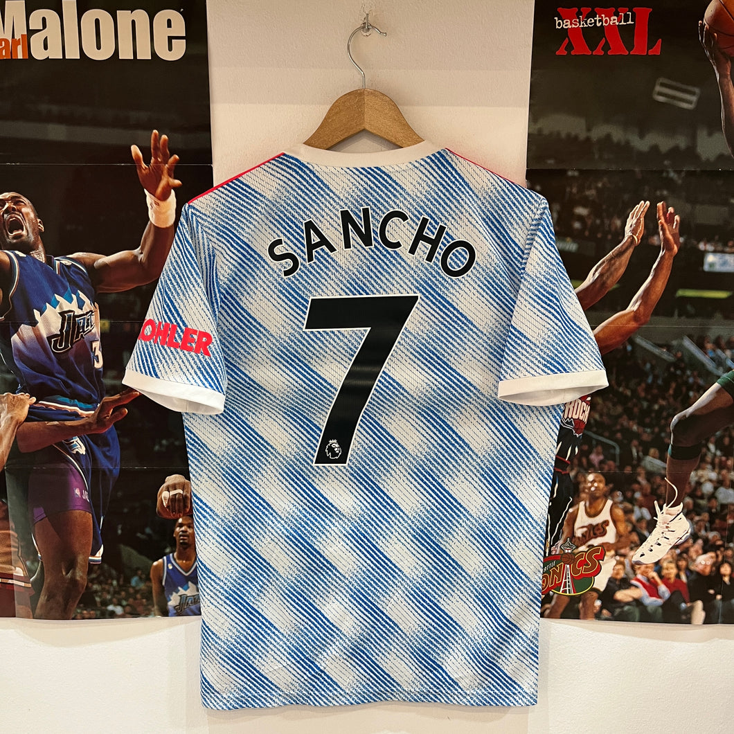 Camiseta Manchester United 2021-22 Sancho #7 Away Nike - S/M