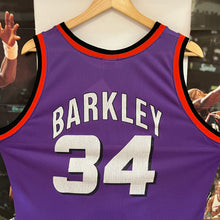 Cargar imagen en el visor de la galería, Camiseta Phoenix Suns 1992-93 Road Charles Barkley #34 Champion Vintage - M/L
