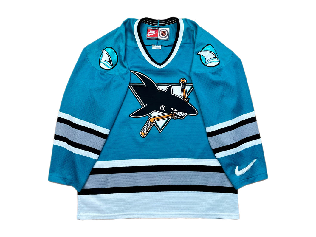 San Jose Sharks Nike Vintage Hockey Jersey - M/L