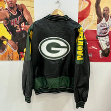 Cargar imagen en el visor de la galería, Chaqueta Cuero Green Bay Packers G-III Carl Banks Vintage Late 90’s - M/L
