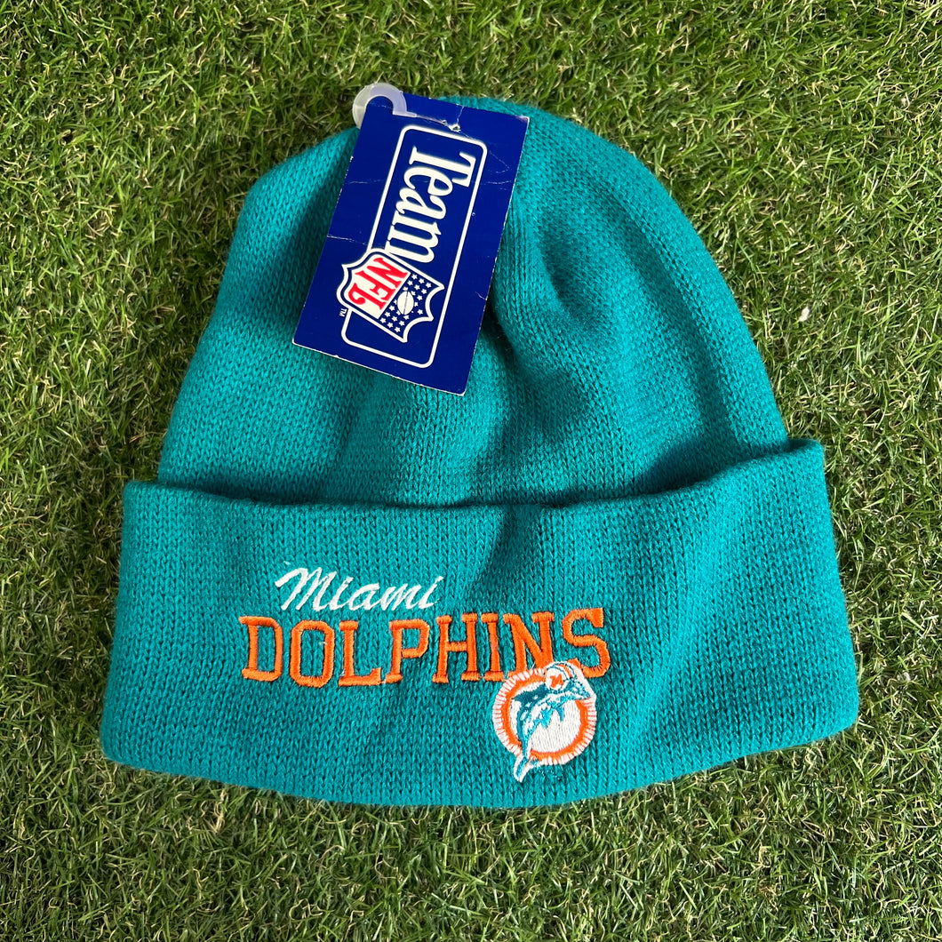 BNWT Gorro Miami Dolphins Schuessler Mills Vintage 90s