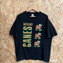 Cargar imagen en el visor de la galería, Camiseta Miami Hurricanes 1990 Jerzees Vintage - L/XL
