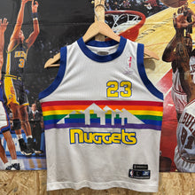 Cargar imagen en el visor de la galería, Camiseta Denver Nuggets HWC Home Early 00s Marcus Camby #23 Reebok Vintage - L YOUTH
