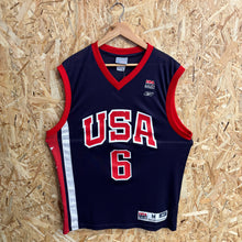 Load image into Gallery viewer, Camiseta USA Basketball 2003 Road Tracy McGrady #6 Reebok Vintage - M/L
