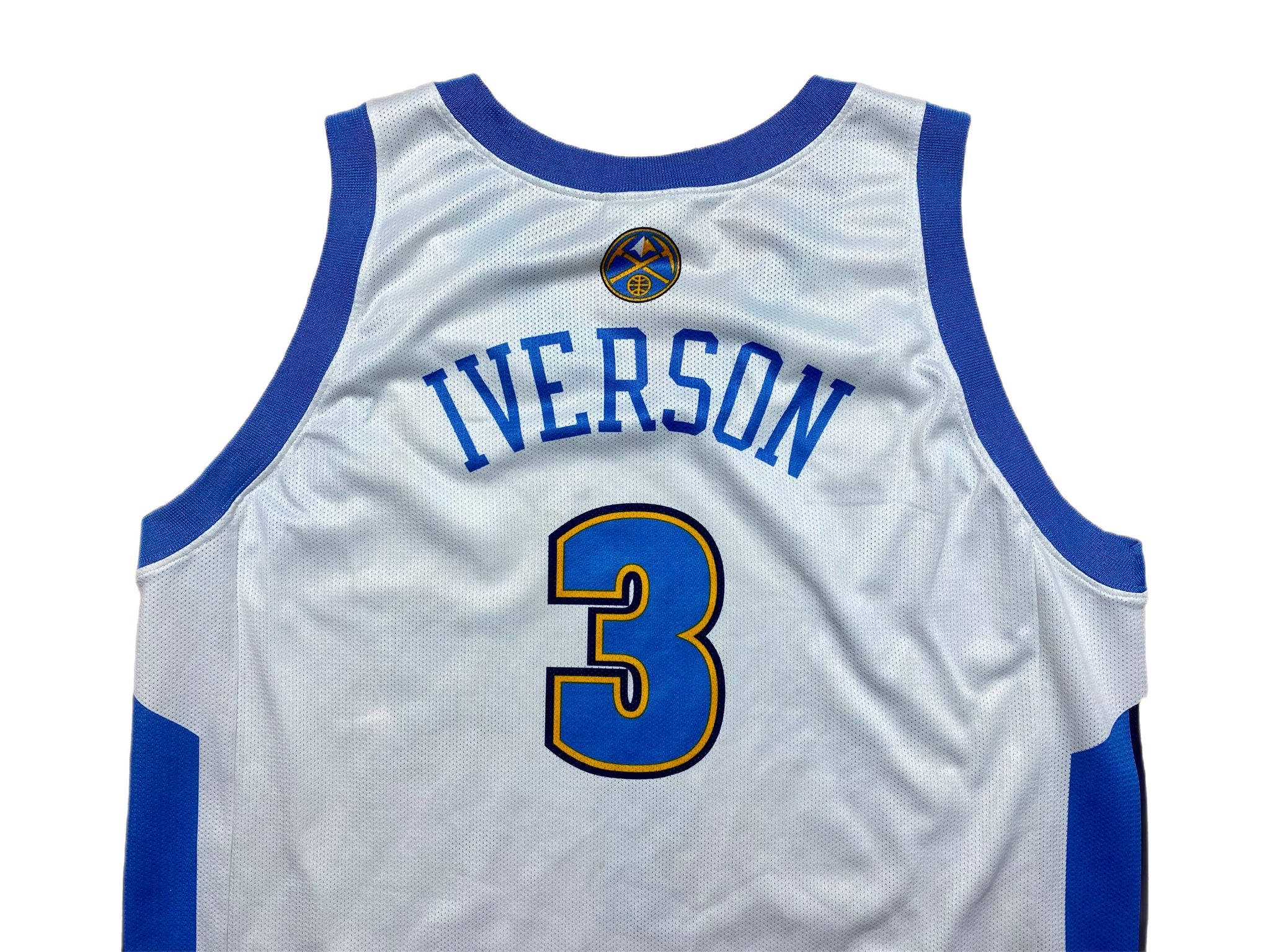 Denver Nuggets Allen Iverson 3 Champion Vintage Jersey L XL Crooklyn Vintage Store