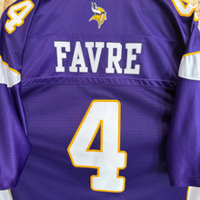 Cargar imagen en el visor de la galería, Camiseta Minnesota Vikings 2009 Home Brett Favre #4 Reebok - L/XL

