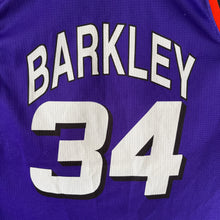 Cargar imagen en el visor de la galería, Camiseta Phoenix Suns 1992-93 Road Charles Barkley #34 Champion Vintage - S/M
