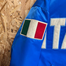 Lade das Bild in den Galerie-Viewer, Chaqueta Bomber Satinada Italia 2005 Kappa Vintage - M/L

