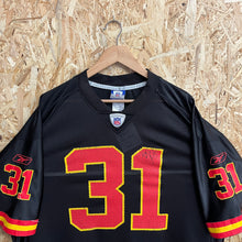 Cargar imagen en el visor de la galería, Camiseta Kansas City Chiefs 2004-05 Alternate Priest Holmes #31 Reebok Vintage - XL/XXL
