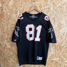 Load image into Gallery viewer, Camiseta Atlanta Falcons 1996/99 Home Terance Mathis #81 Champion Vintage - M/L
