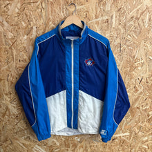 Cargar imagen en el visor de la galería, Chaqueta Ligera Toronto Blue Jays 1997-99 Starter Vintage - L/XL
