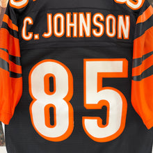 Cargar imagen en el visor de la galería, Camiseta Cincinnati Bengals 2007/08 Home Chad Johnson #85 Reebok - L/XL
