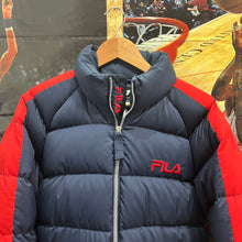 Carregar imagem no visualizador da galeria, Chaqueta Plumas Fila 90’s Vintage - S/M

