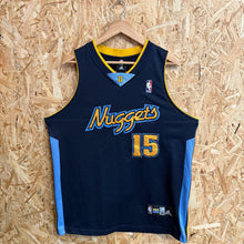 Cargar imagen en el visor de la galería, Camiseta Denver Nuggets Alternate Pro-cut 2006/08 Carmelo Anthony #15 Adidas Vintage - L/XL
