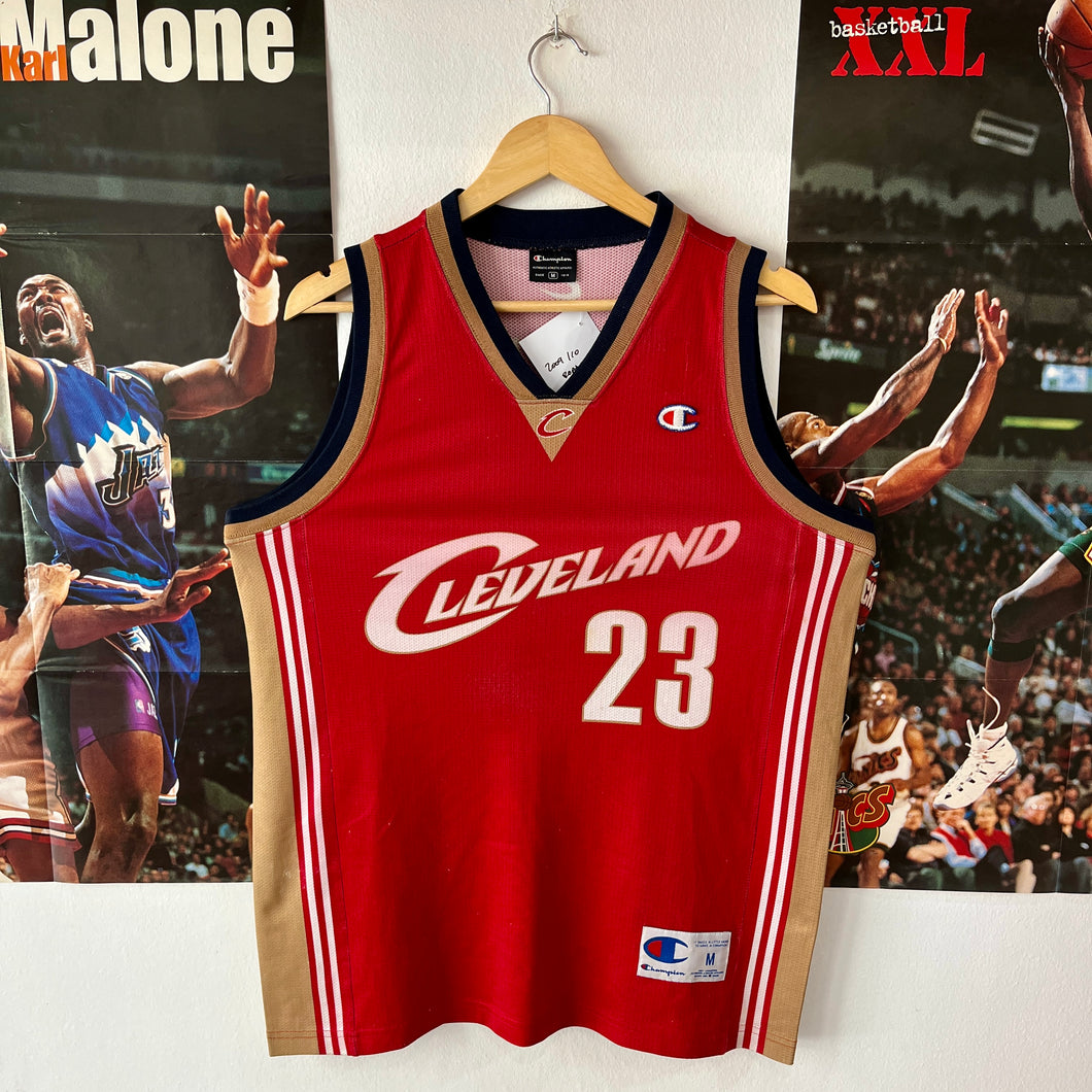 Camiseta Cleveland Cavaliers Road 2009-10 Lebron James #23 Champion - M/L