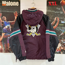 Cargar imagen en el visor de la galería, Pullover Anaheim Mighty Ducks Late 90’s Starter Vintage - XS
