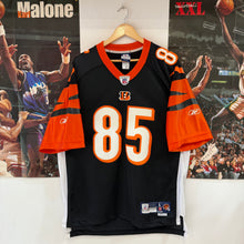 Cargar imagen en el visor de la galería, Camiseta Cincinnati Bengals 2007/08 Home Chad Johnson #85 Reebok - L/XL
