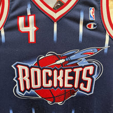 Cargar imagen en el visor de la galería, Camiseta Houston Rockets 1998/00 Road Charles Barkley #4 Champion Vintage - S/M
