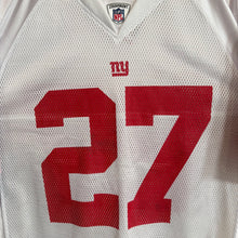 Lade das Bild in den Galerie-Viewer, Camiseta New York Giants 2005/06 Road Brandon Jacobs #27 Reebok Vintage - M/L

