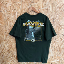 Cargar imagen en el visor de la galería, Camiseta Brett Favre Green Bay Packers 2007 Gildan Vintage - M/L
