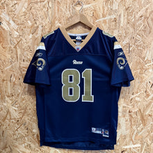 Lade das Bild in den Galerie-Viewer, Camiseta St. Louis Rams 2007/08 Home Torry Holt #81 Reebok - S/M
