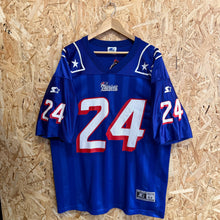 Lade das Bild in den Galerie-Viewer, Camiseta New England Patriots 1998/99 Home TY Law #24 Starter Vintage - XL/XXL
