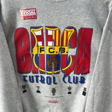 Cargar imagen en el visor de la galería, BNWT Sudadera FC Barcelona Corner Vintage 90’s - M/L
