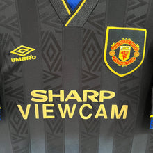 Cargar imagen en el visor de la galería, Camiseta Manchester United 1993-95 Away Umbro Vintage - S/M
