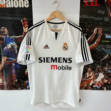 Cargar imagen en el visor de la galería, Camiseta Real Madrid 2003-04 Home Adidas Vintage - S/M
