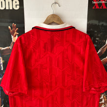Cargar imagen en el visor de la galería, Camiseta Manchester United 1992-94 Home Umbro Vintage - XL/XXL
