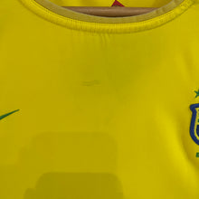 Cargar imagen en el visor de la galería, Camiseta Brasil 2002 Home Nike Vintage - L/XL
