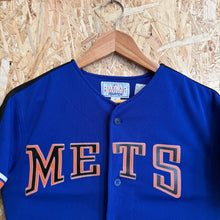 Carregar imagem no visualizador da galeria, Beisbolera New York Mets Mike Piazza #31 1998/99 Starter Vintage- S YOUTH
