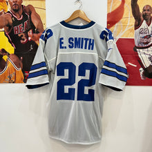 Cargar imagen en el visor de la galería, Camiseta Dallas Cowboys Emmitt Smith #22 Reebok Reversible Vintage - 44/L
