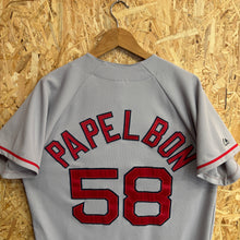 Cargar imagen en el visor de la galería, Beisbolera Boston Red Sox Jonathan Papelbon #58 2005-08 Majestic Vintage - M/L
