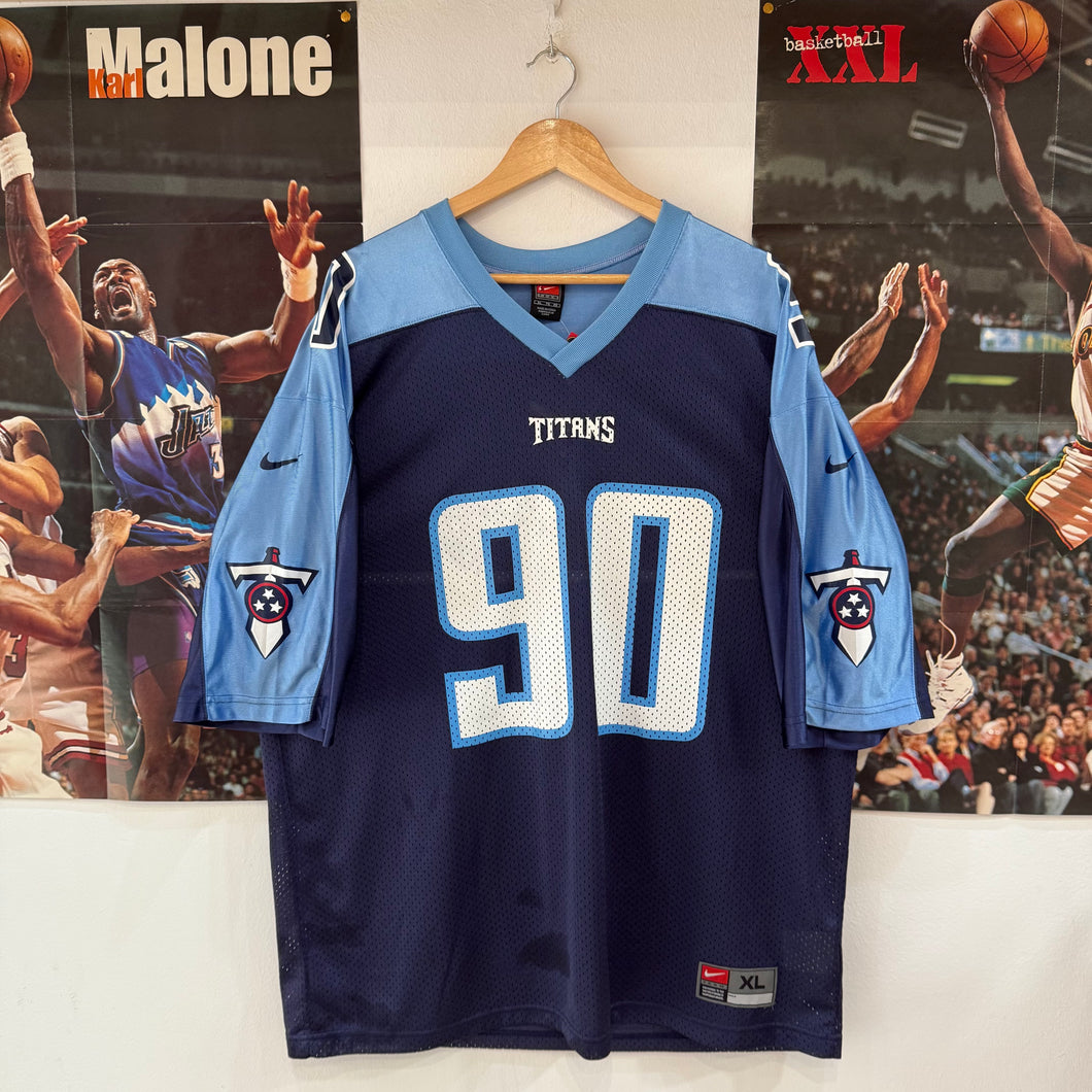 Camiseta Tennessee Titans 2000/01 Home Jevon Kearse #90 Nike Vintage - XL/XXL