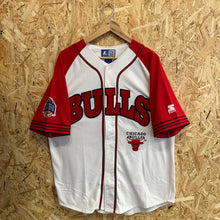 Cargar imagen en el visor de la galería, Beisbolera Chicago Bulls Mid/Late 90’s Starter Vintage - L/XL
